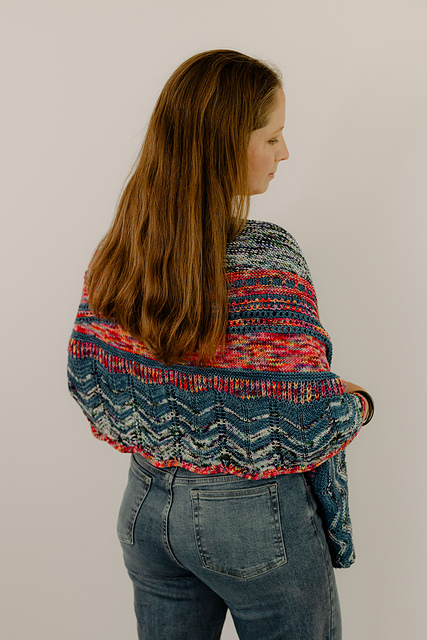 Misfit Magic Crescent Shawl