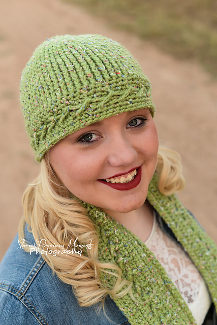 Limelight Beanie and Scarf