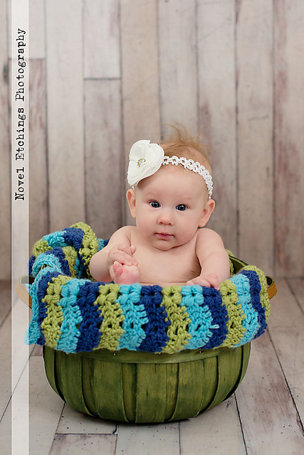 Bobbles and Ripples Blanket