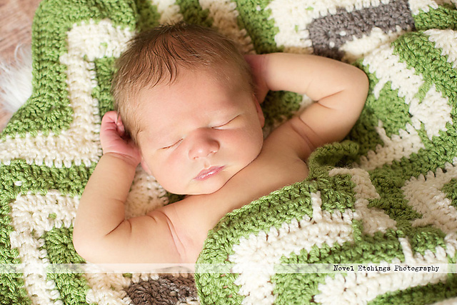 Icicle Chevron Blanket