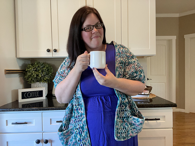 Butterfly Pocket Shawl