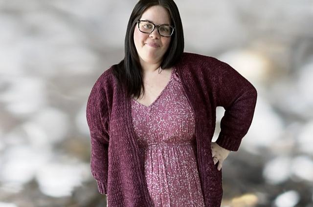 Cabernet Cardigan