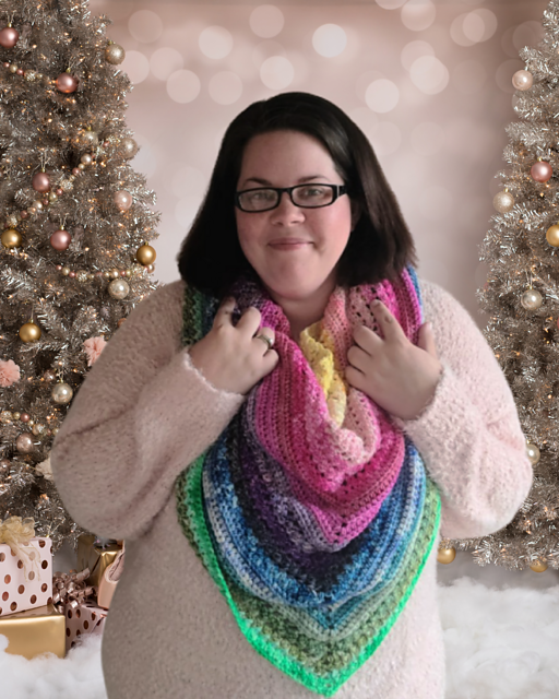 Northern Lights Shawl