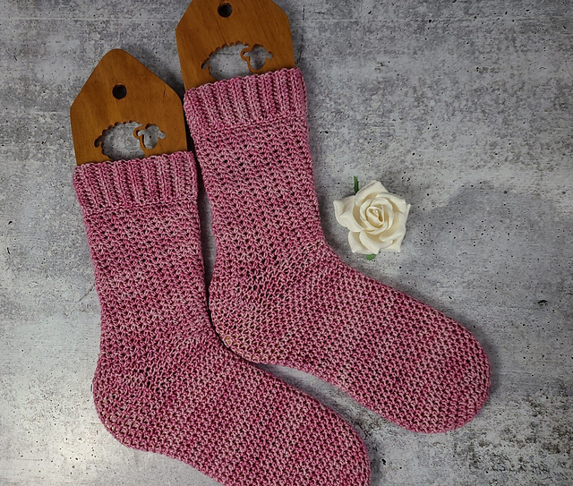 Pretty in Pink Socks