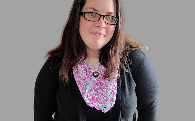 Butterfly Button Cowl