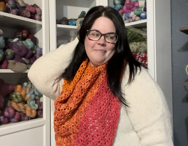 Fire Shawl