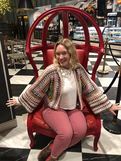 Scrappy Hexi Cardi