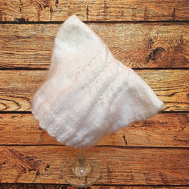 Cable Knit Baby Hat
