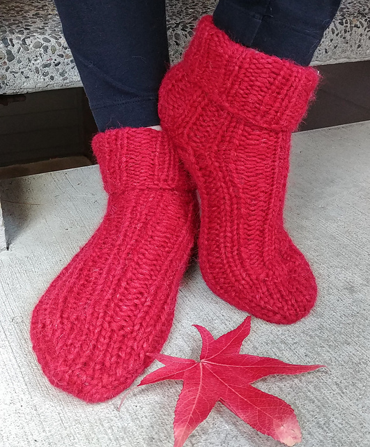 Bulky Ribbed Socks