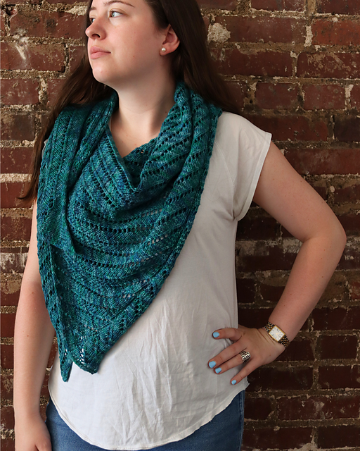Foxglove Garden Shawl