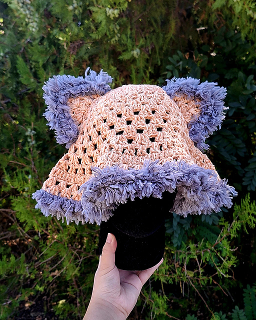 Cat Ear Bucket Hat