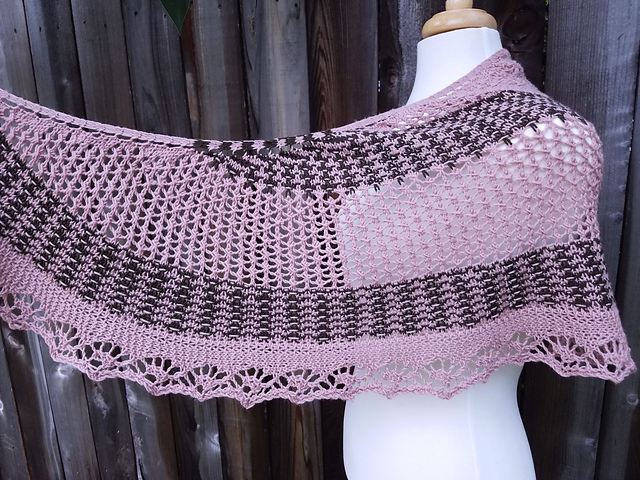 In the Garden Shawl