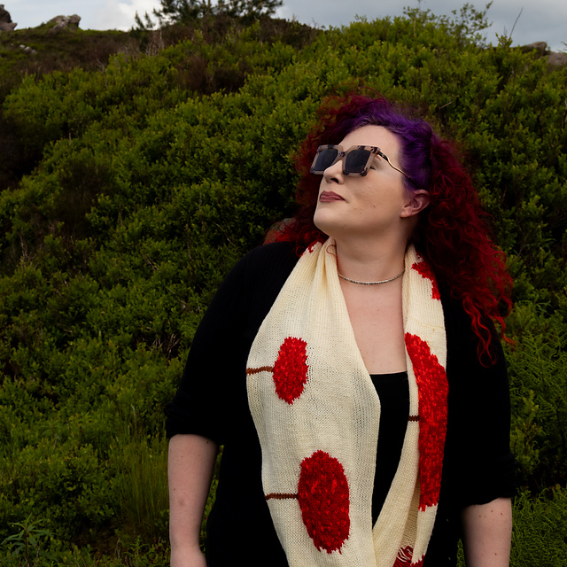 The Red Tree Infinity Scarf