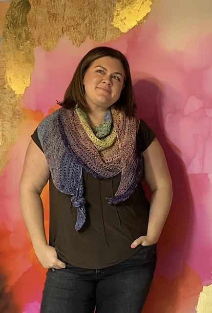 Dotted Daydreamer Shawl