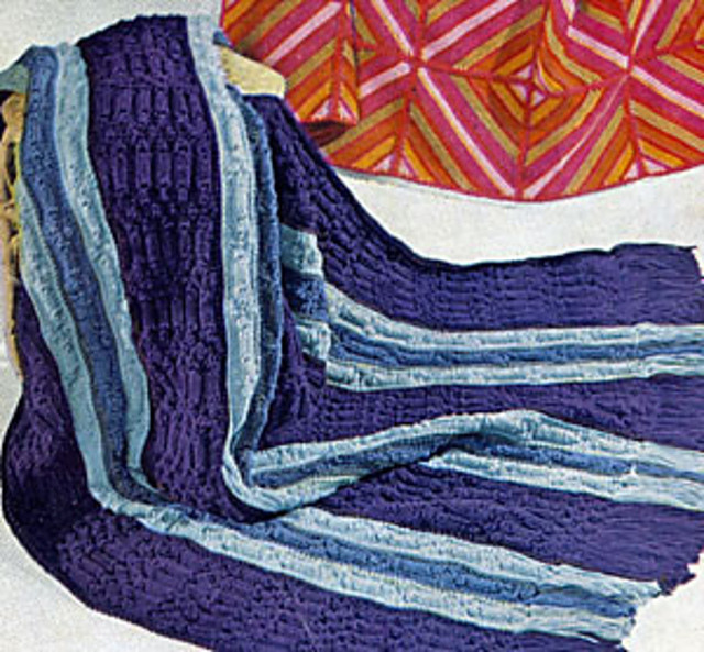 Stripe Afghan