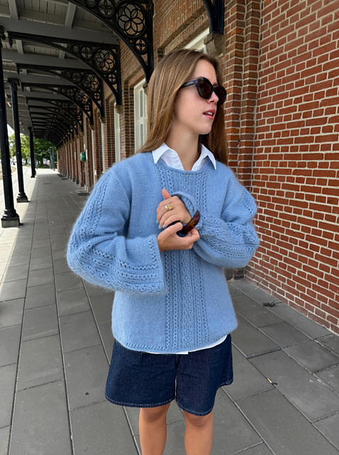 Ravelry: Sora Sweater pattern by Athene Knitwear