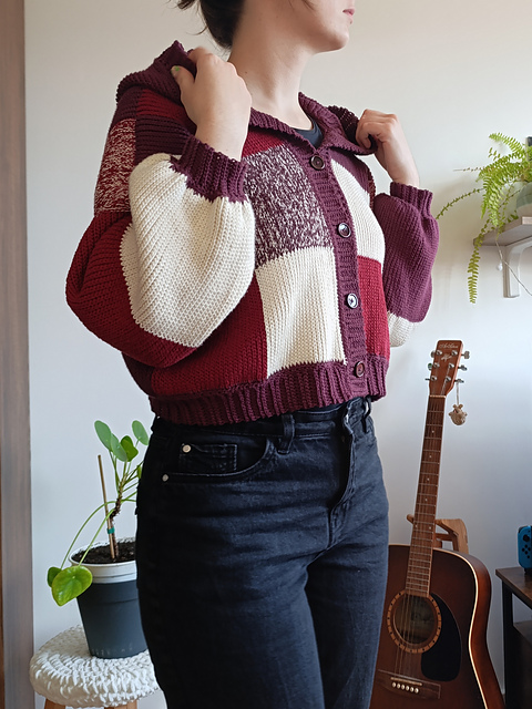 Patchwork Cardigan