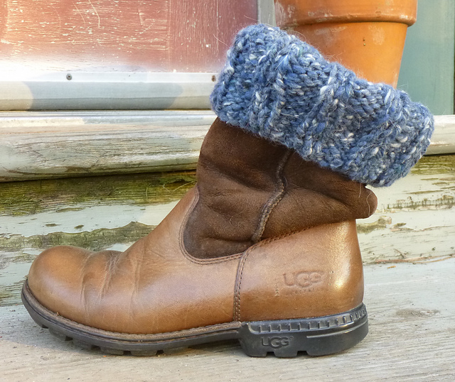 Ribbed Boot Cuffs