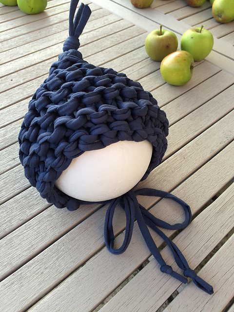 Recycled Baby Bonnet