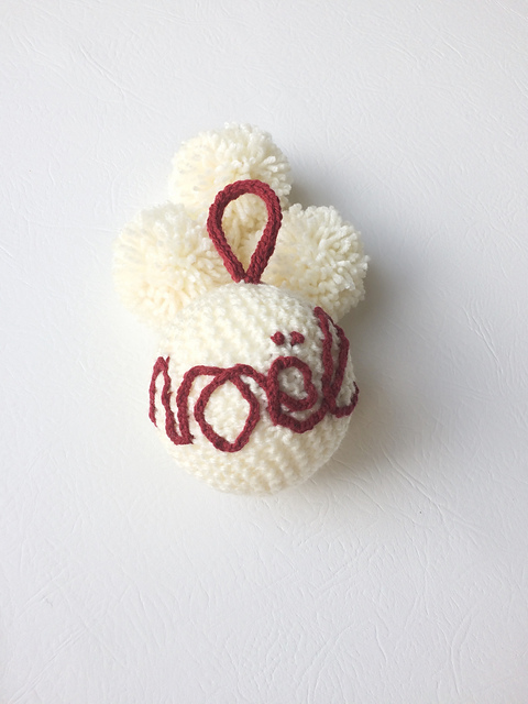 Christmas Baubles NOEL
