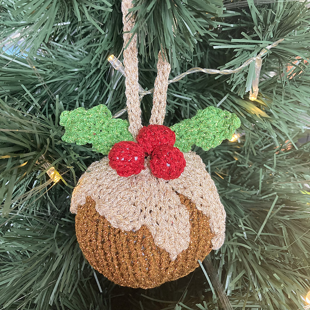 Christmas Pudding Ornament