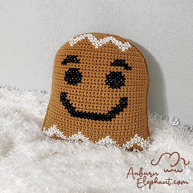 Gingerbread Pillow