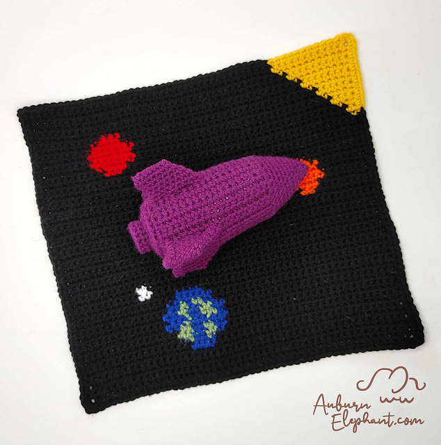 Rocket Plush and Play Mat