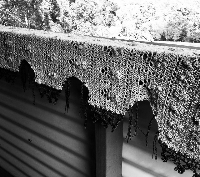 Moths Ate My Flower Scarf