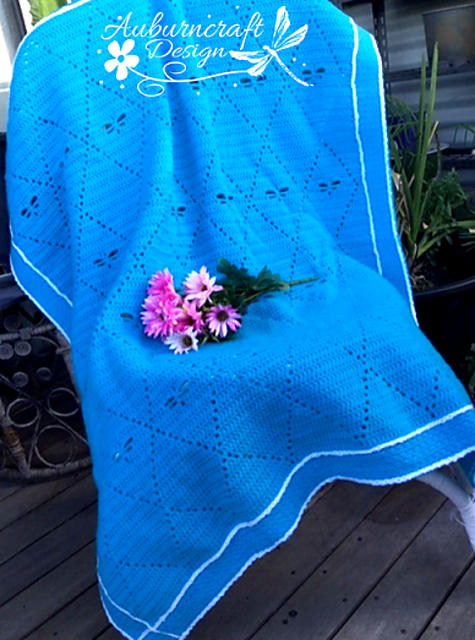 Dragonfly Diamonds Blanket
