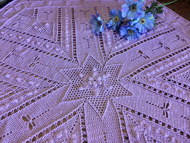 Become a Dragonfly Cindee Rose Blanket