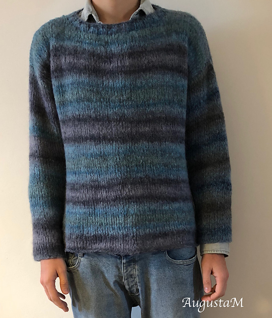 Männerpullover aus Mohair