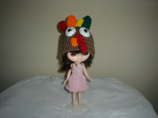 Blythe Turkey Hat