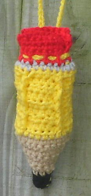 Pencil Necklace Purse