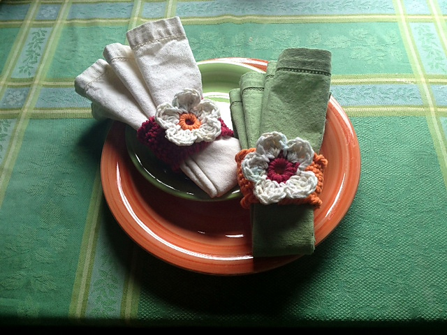 Daisy Napkin Rings