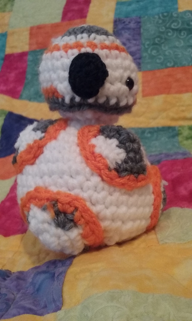 Mini BB8: amigurumi