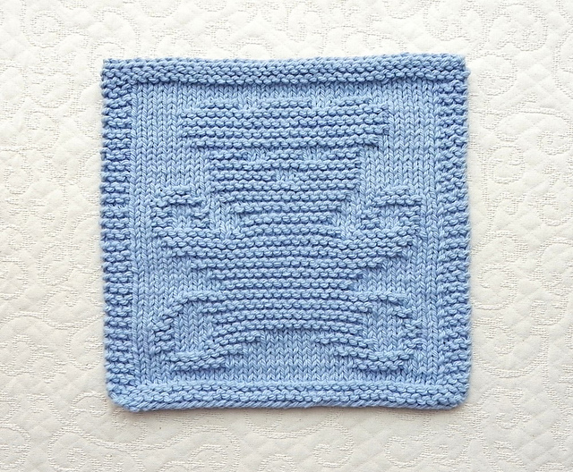 Teddy Bear Baby Wash Cloth