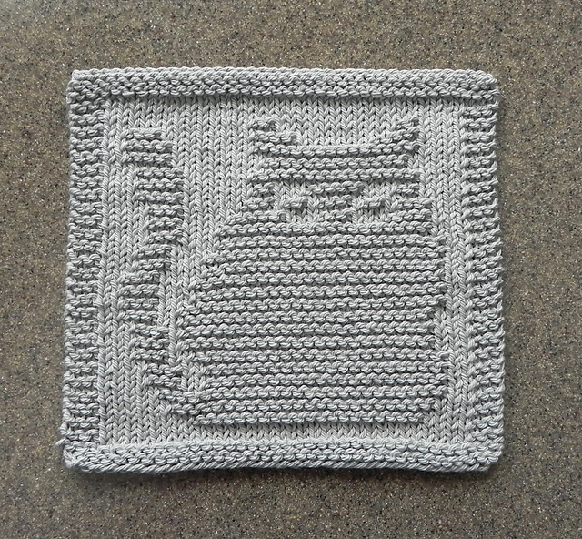 Fat Cat Ruler Patterns Ravelry: FAT CAT Knitted Square pattern by Aunt Susan