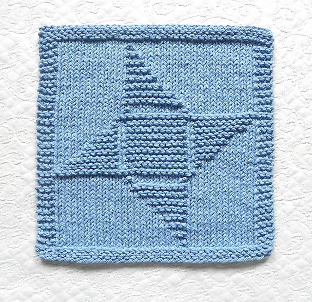Shooting Star Knit Square