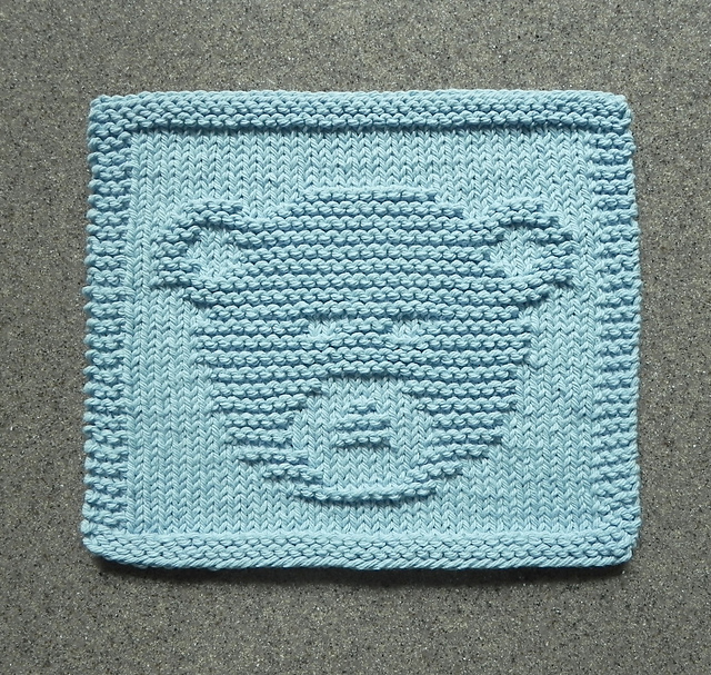 Bear Cub Baby Washcloth