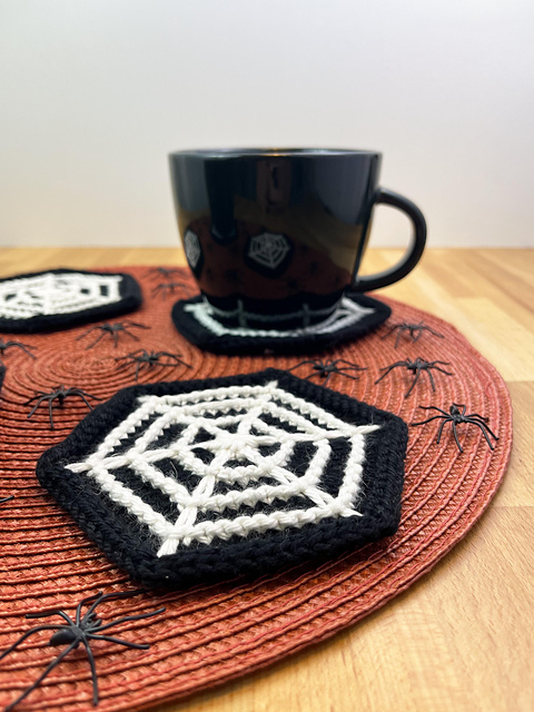 Spiderweb Coasters