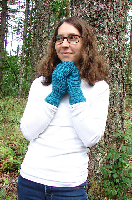 Garter Ridge Mittens