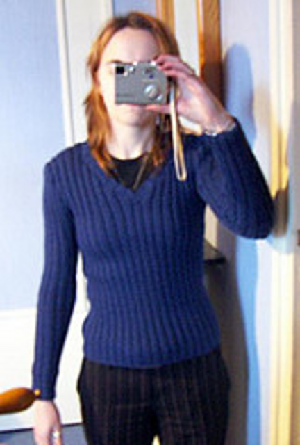 323 - Pull V ou décolleté