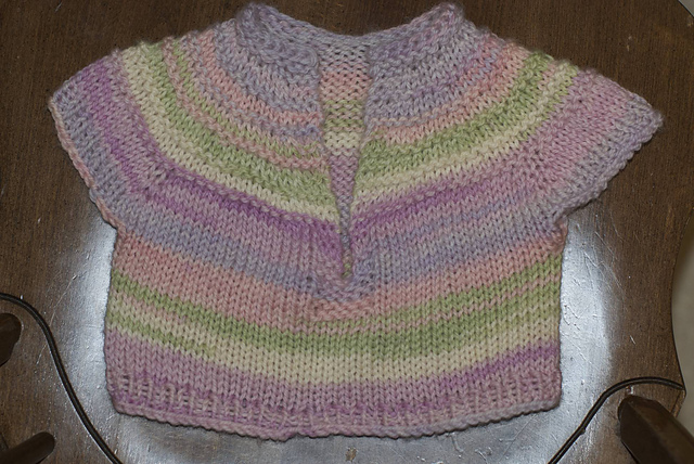 Baby Girl's Short Sleeved Pullover
