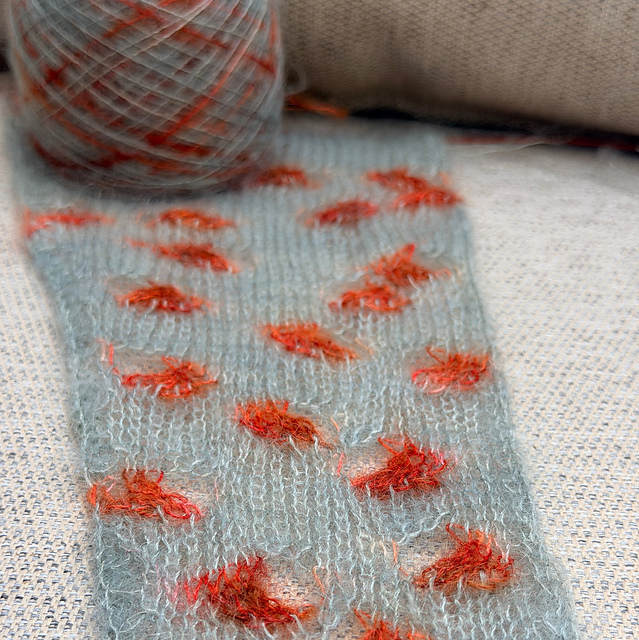 The Mist on Mt. Etna Shawl