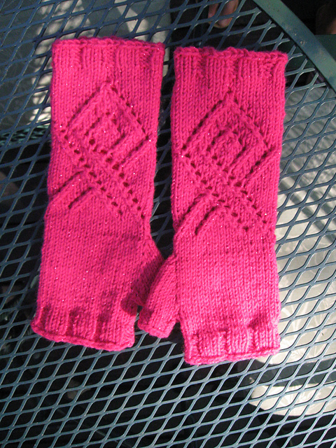 Breast Cancer Awareness Mitts