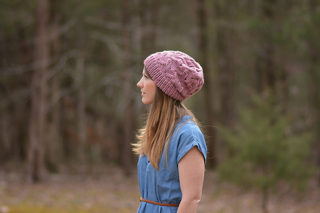 spring eyelet beanie