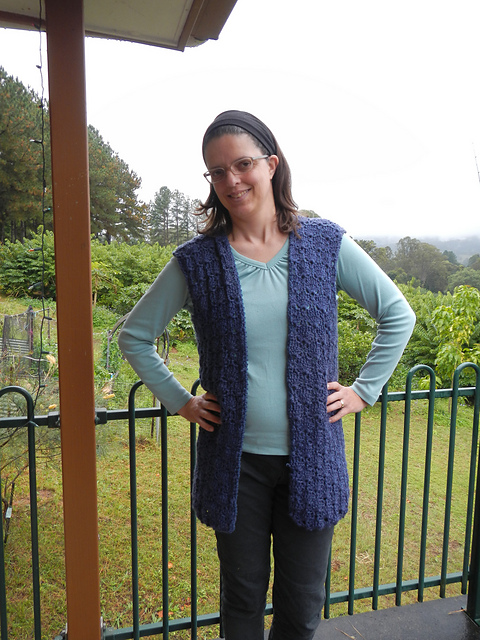 7503 Crochet Vest