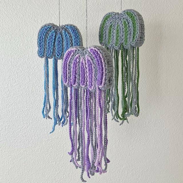 Ravelry: Quilled Crochet Jellyfish pattern by Audrey Vacha