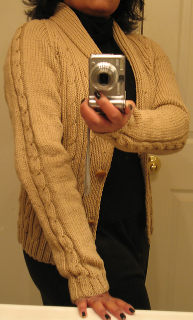 #01 Cable Cardigan