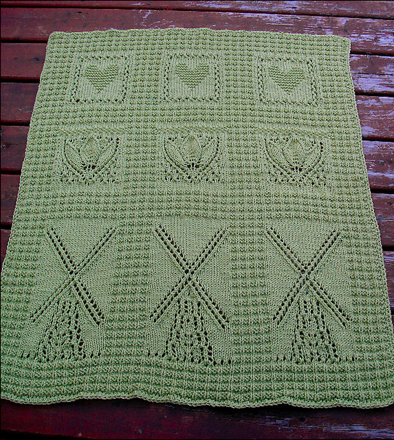 'Krintemik' MYSTERY KAL AFGHAN BLANKET
